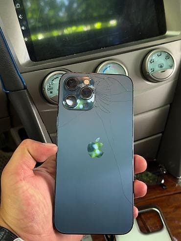 nar data nomre: IPhone 12 Pro, 128 GB, Pacific Blue, Qırıq — 1