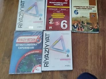 6-cı sinif üçün tədris vəsaitləri dəsti Tərkib: - Riyaziyyat 6 –