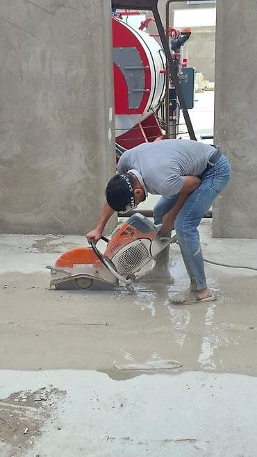 qapi ustu asmalar: Beton kəsmə və deşik açma xidməti - Armaturlu/armatursuz beton — 2