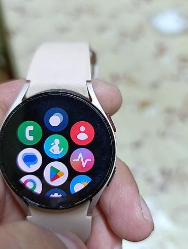 3 duymə koynək: İşlənmiş, Smart saat, Samsung, Аnti-lost, rəng - Bej — 7