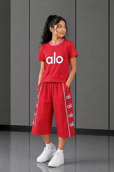 Детский мир: Uşaqlar üçün idman dəsti – “alo” loqolu - Model: qısaqol T‑şört + — 3