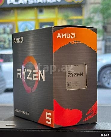 Prosessor AMD Ryzen 5 Ryzen 5 5500 box, > 4 GHz, 6 nüvə, Yeni