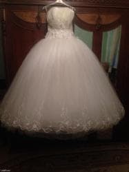 toy hicab geyimleri: Свадебное платье Цвет шампанского размер от 42-52 Реальным покупателям — 3