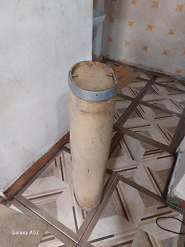 qosa nagara: Ağacdan hazırlanmış silindrik Nehrə . 1-2 dəfə istifadə olunub — 2