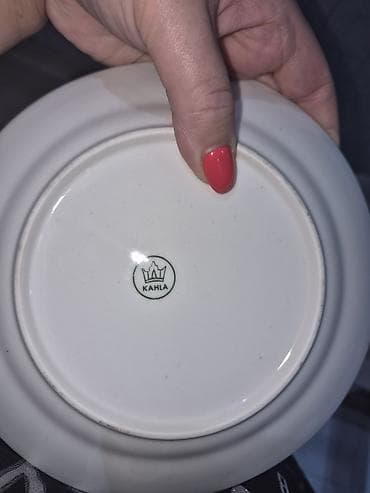 caynı serviz: Çay dəsti, rəng - Ağ, Farfor, Almaniya — 2