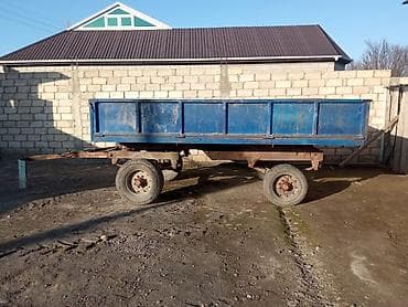 İkioxlu kənd təsərrüfatı qoşqusu - Tip: Traktor üçün iki təkər cütlü