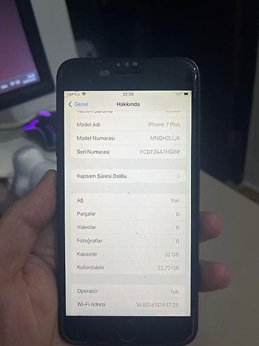 iphone 7 irsad electronics: IPhone 7 Plus, 32 GB, Qara, Barmaq izi — 6