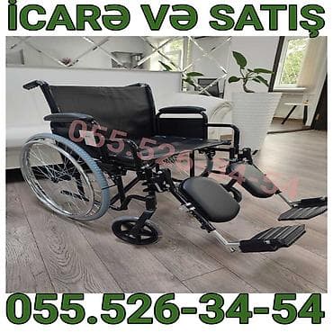 Tibbi geyim: İcarə və satış üçün əlil arabası - Rahat oturacaq və arxalıq - — 1