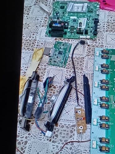 купить ножки для телевизора: Hofman televizorunun ehtiyat hissələri.dinamiklər,ledlər,pult — 6