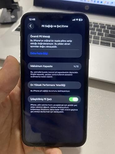 ikinci el telifonlar: IPhone 11, 64 GB, Qara — 6