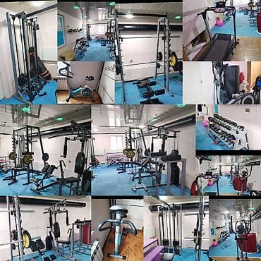 Satilir_7500 azn İdman aletleri hamısı birlikdə _ az istifadə edilib — 1