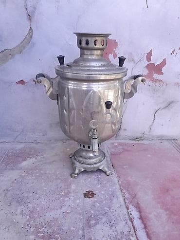 gence su ceni: İşlənmiş Od Samovar, 5 l, Ünvandan götürmə — 3