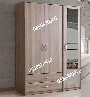 Rəflər: Yeni, Açılan, 3 qapılı Düz dolab, Qarderob, paltar dolabı, Rusiya — 9