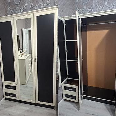 dəmir skaf: Dolab 60 azn Yaxşı vəziyyətdədir. Hündürlüyü 2, Eni 1.20, Dərinlik — 1