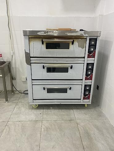 Оборудование для мойки: Sənaye tipli üçmərtəbəli elektrik sobası - Üç ayrıca kameradan ibarət — 2