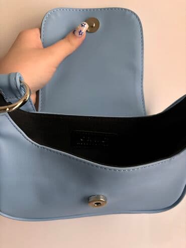 qaşlı çanta: Голубая Сумочка OXXO
новая — 3