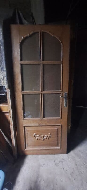 Qonaq otağı üçün İşlənmiş Otaq qapısı 90x205 sm Naliçnik ilə, Ünvandan götürmə, Ödənişli çatdırılma — 3