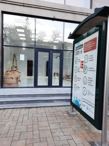 nerimanovda obyekt satilir: Nərimanov rayonu Montin bazarına yaxın,sahəsi 55 kv/m olan, 1 otağlı — 12