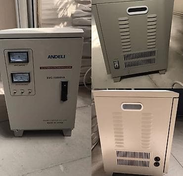 İşlənmiş, Sənaye üçün, 3 faza, Gərginliy stabilizatoru, 220 V, Ödənişli çatdırılma