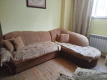 oturaca: Künc divan – yumşaq parça üzlü, L formalı model. - Rəng — 1