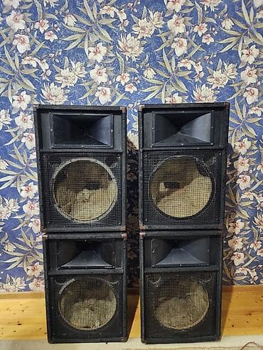 Mikrofonlar: - Hər modulda: 1 ədəd iri diametrli aşağı tezlikli dinamik (təxminən — 1