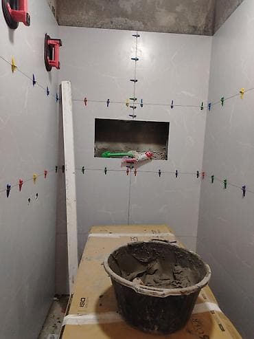 taxta qapi temiri: Xidmət: Kafel-metlax və duş zonası plitələmə işi Təsvir: - Hamam və — 4