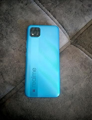 Elektronika: Realme C11, 32 GB, rəng - Göy, İki sim kartlı, Face ID — 2