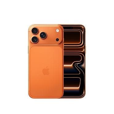 IPhone 17 Pro Max, 256 GB, Narıncı, Zəmanət, Face ID, Sənədlərlə