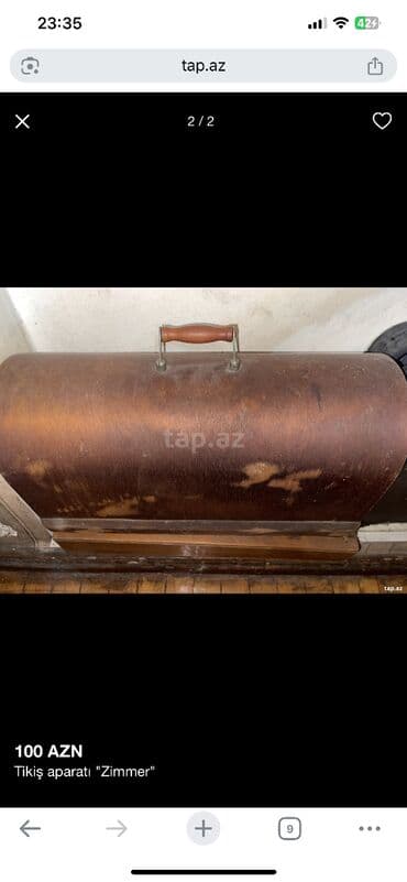 Təlim, kurslar: Tikiş aparatı "Zimmer" — 2