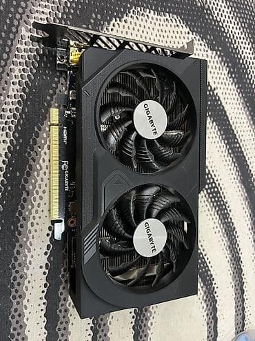 rx 7700 xt: Videokart Gigabyte GeForce RTX 4060, 8 GB, İşlənmiş — 3