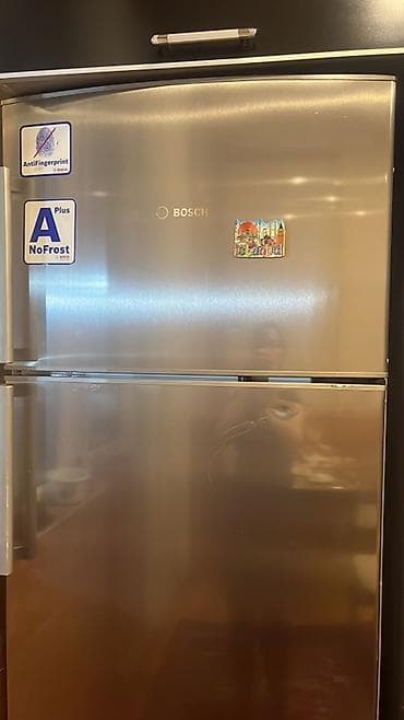 İşlənmiş 2 qapılı Bosch Soyuducu Satılır, rəng - Gümüşü — 2