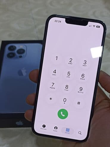 iphone 7 pilus: IPhone 13 Pro, 128 GB, Sierra Blue, Sənədlərlə — 3