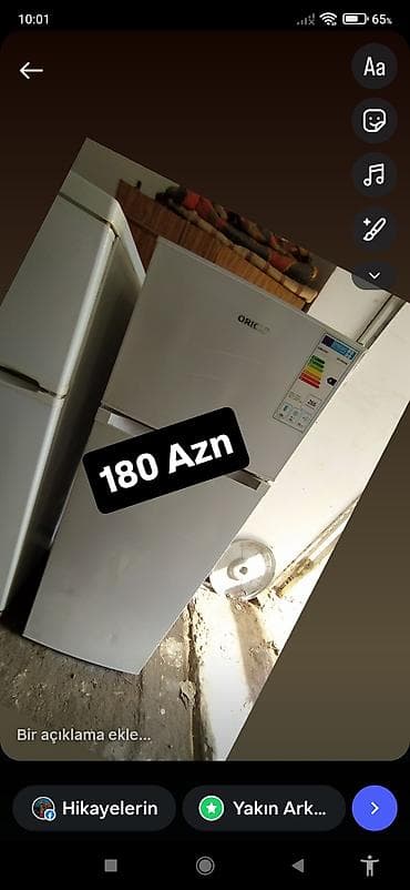 televizor smart 32: ORIION iki qapılı soyuducu - Kompakt ölçülü, üst hissədə kiçik — 1