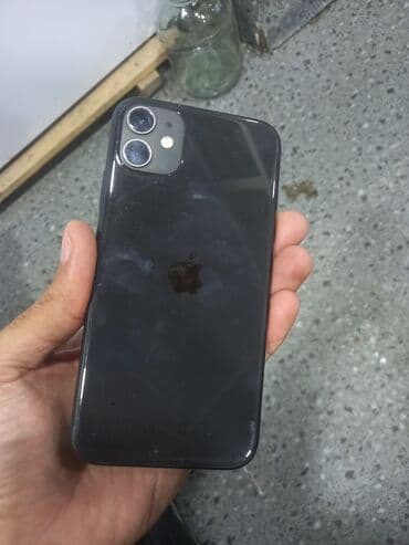 айфон 13 про бу: IPhone 11, 64 ГБ, Black Titanium, Face ID — 1