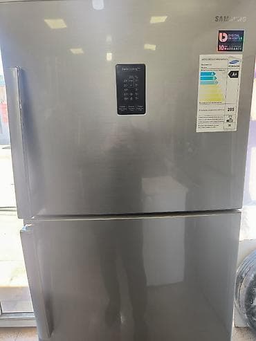 enerji soyuducu: İşlənmiş 2 qapılı Samsung Soyuducu Satılır, rəng - Boz, Dolab içi — 1