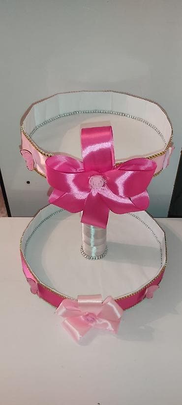 Ковры: Handmade dekorativ təqdimat/tray dəsti - 2 mərtəbəli — 2