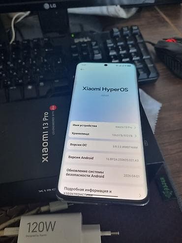 note 14 pro: Xiaomi 13 Pro, 512 GB, rəng - Qara, 
 Sensor, Barmaq izi, İki sim kartlı — 2