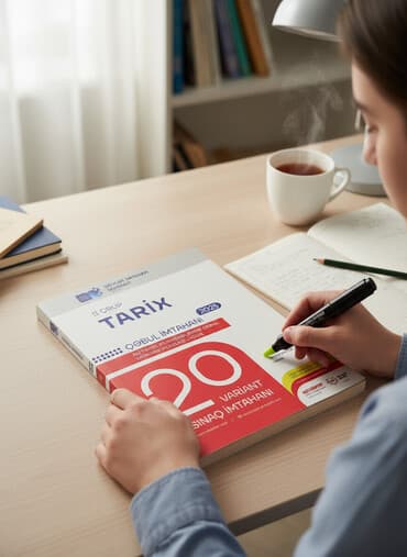 Məhsul: “II qrup – Tarix, Qəbul İmtahanı 2025” 20 variant sınaq