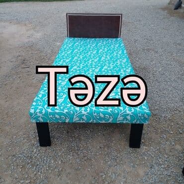 Ev üçün mebel: Yeni, Təknəfərlik çarpayı, Bazasız, Matrassız, Siyirməsiz, Azərbaycan — 3