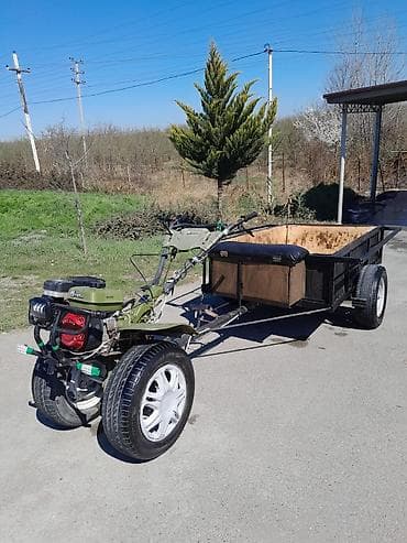nissan maşın: Motor-kultivator əsaslı yük daşıma qoşqusu Məhsul təsviri: - Güclü — 2