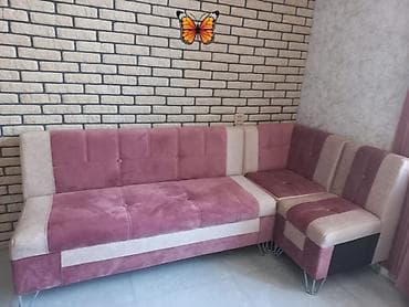 Künc divan, Açılmayan, Bazalı, Vеlur parça, Çatdırılma yoxdur