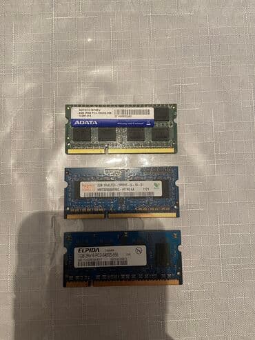 Operativ yaddaş (RAM) ADATA, 4 GB, 1333 Mhz, DDR3, Noutbuk üçün, İşlənmiş lalafo.az -da Operativ yaddaş (RAM) ADATA, 4 GB, 1333 Mhz, DDR3, Noutbuk üçün, İşlənmiş