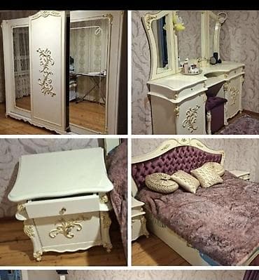 İkinəfərlik çarpayı, Dolab, Termo, 2 tumba, İşlənmiş
