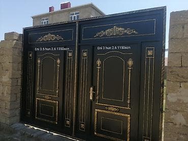 Məhəccərlər: Demir darvazalar seyf qapilar her novde her olcude unvan mastaga — 10