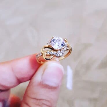 nişan donlari: Nişan, Üzük, Sarı qızıl, 585 Əyar — 6