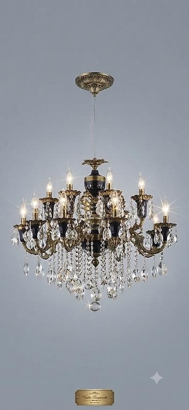 keramik: Çılçıraq, 10 və daha çox lampa — 1