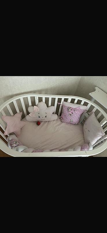 Qız üçün, Yumru, Beşik, Dəstsiz, Matras ilə, Yellənmə mexanizm ilə — 3