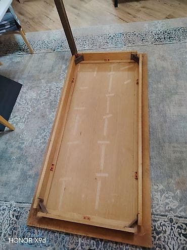 sederek stullar: Qonaq masası, Açılmayan, Taxta, Dördbucaq masa — 2