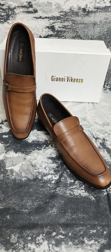 tuflilər: Кожаные туфли Итальянского бренда Gianni Vikenzo. Размер 44 — 5