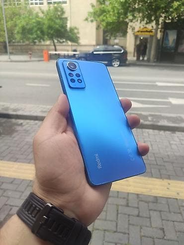 Redmi Note 12 Pro, 256 GB, rəng - Göy, Zəmanət, Sensor, Barmaq izi